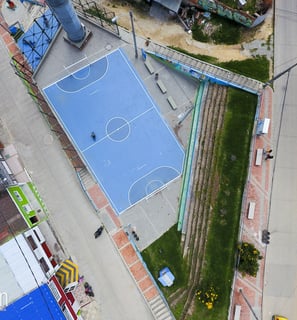 Fotogrametría de cancha deportiva